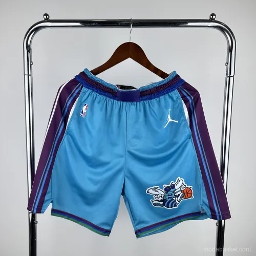 CHARLOTTE HORNETS SKY BLUE PANTALONES