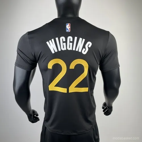 GOLDEN STATE WARRIOR BLACK - WIGGINGS 22 - Imagen 4