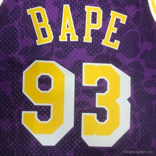 LAKERS PURPLE X BAPE - Imagen 8