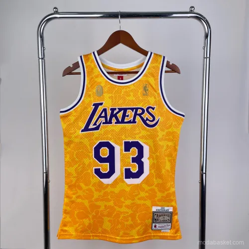 LAKERS YELLOW 93 X BAPE