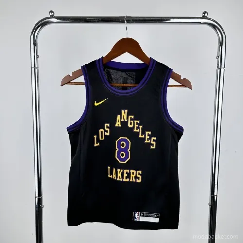 LOS ANGELES LAKERS PURPLE - BRYANT 8