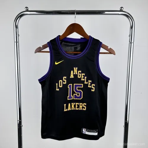 LOS ANGELES LAKERS PURPLE - REAVES 15