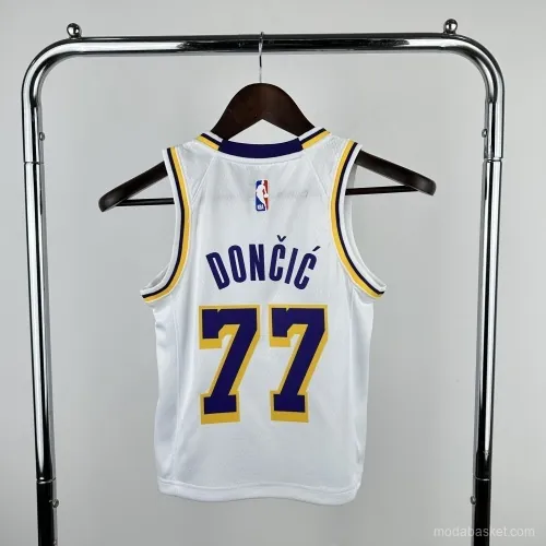 LOS ANGELES LAKERS WHITE - DONČIĆ 77