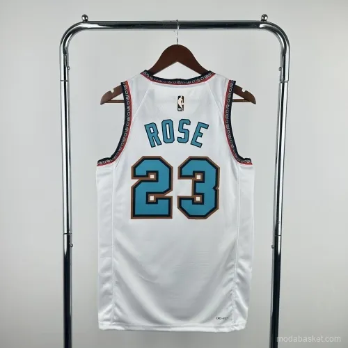 MEMPHIS GRIZZLIES WHITE - ROSE 23