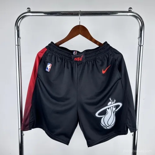 MIAMI HEAT BLACK PANTALONES