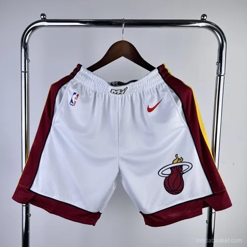 MIAMI HEAT WHITE PANTALONES