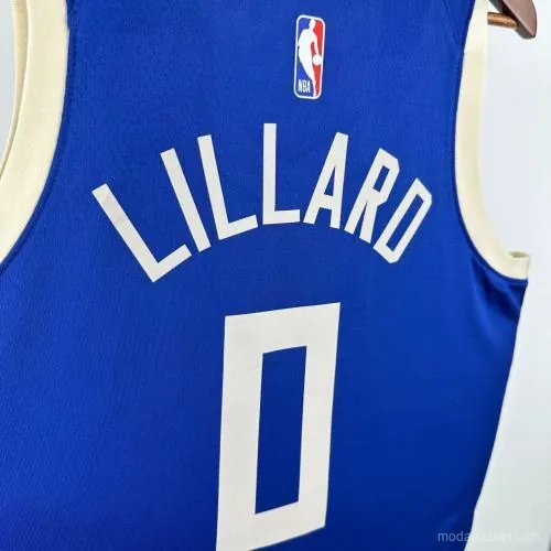 MILWAUKEE BUCKS BLUE - LILLARD 0 - Imagen 9