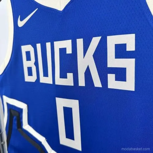 MILWAUKEE BUCKS BLUE - LILLARD 0 - Imagen 4