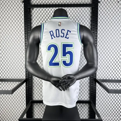 MINNESOTA TIMBERWOLVES WHITE - ROSE 25 - Imagen 11