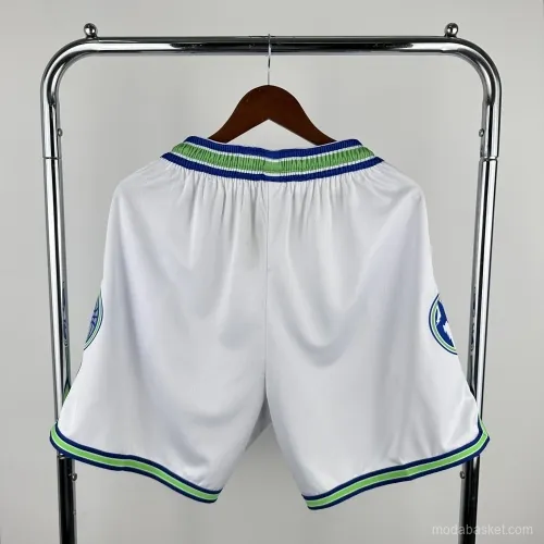 MINNESOTA TIMBERWOLVES WHITE PANTALONES