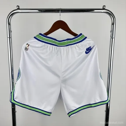 MINNESOTA TIMBERWOLVES WHITE PANTALONES