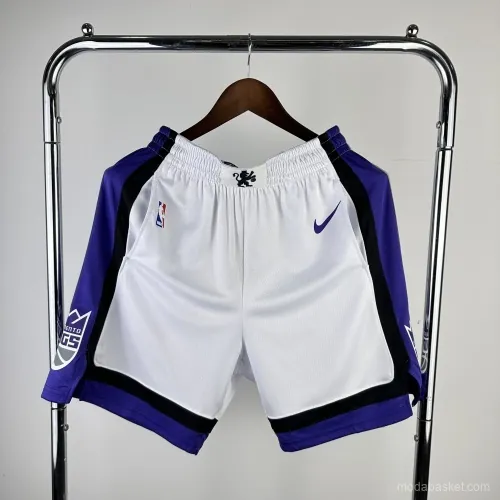 SACRAMENTO KINGS WHITE PANTALONES